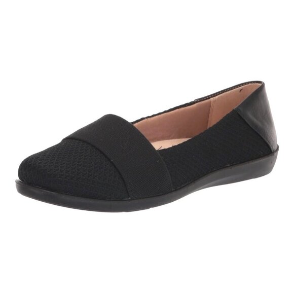 Lifestride Noami Pump Black Size 8 M Flat Loafers NWOB Active Arch Support NWOB - Picture 8 of 9